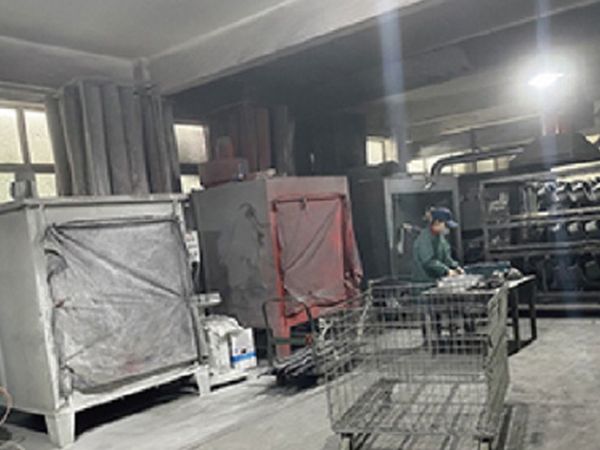 Dusting shop