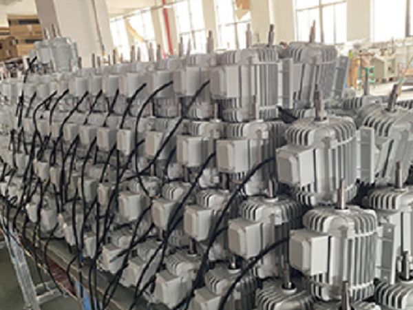 Motor storage area